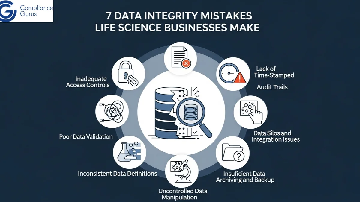 7 Critical Data Integrity Mistakes Life Sciences Companies Make (and How to Fix Them Before FDA Inspections)